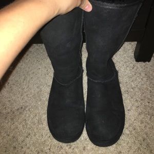 BLACK UGG BOOTS