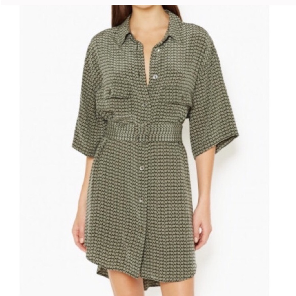 Equipment "Matteo" silk dress xs
