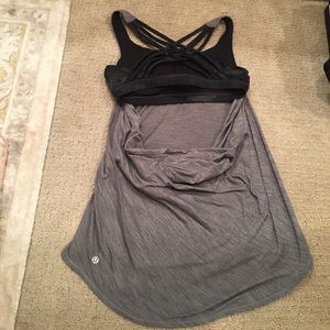 Lulu Lemon Workout Tank with Built in Bra