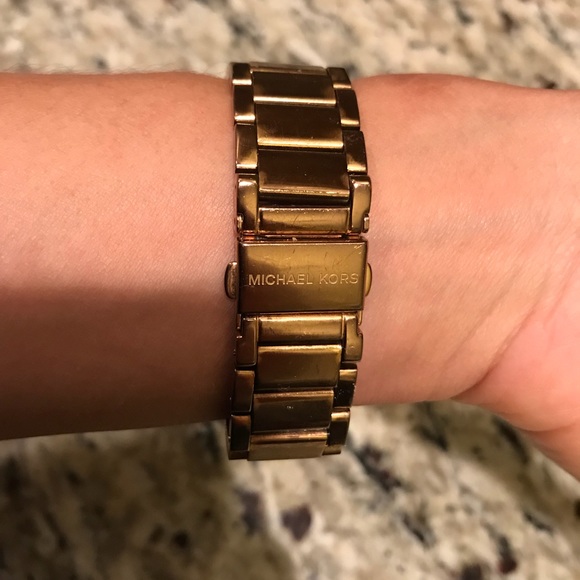 Parker rose gold Michael Kors watch main image 5