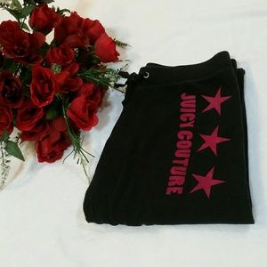 🌟Juicy Couture Pink Star Sweatpants Size Small🌟