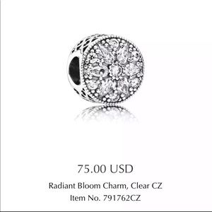 Pandora Radiant Bloom Charm