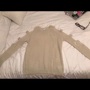ten sixty sherman sweater with holes