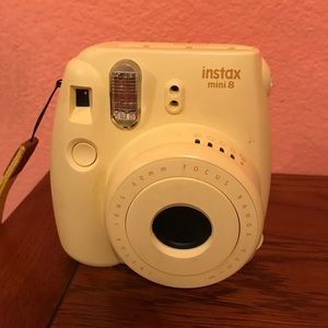 Yellow instax mini 8