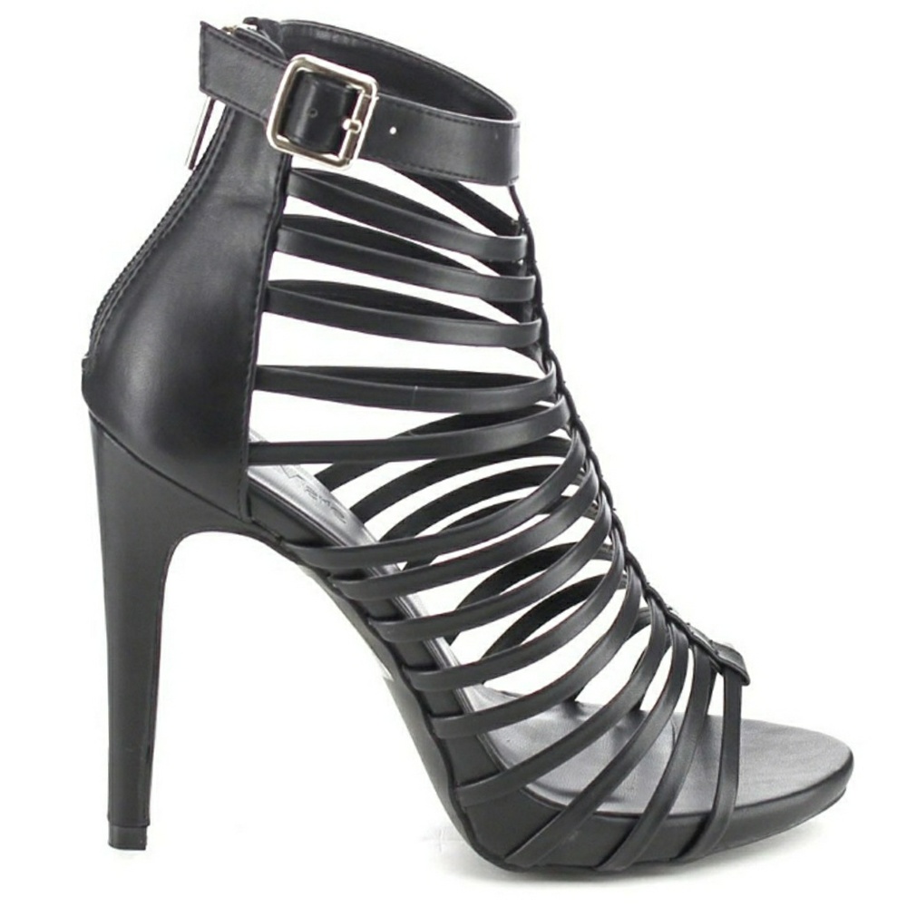 6.5, Buckled Back Zip Stiletto Casual AnklE - Picture 8 of 8