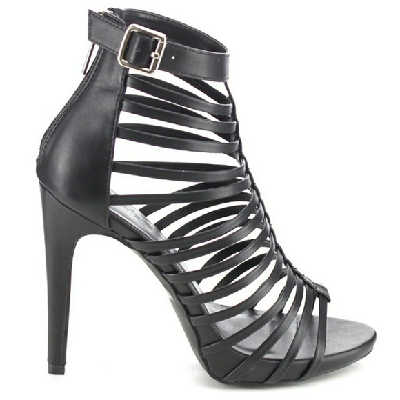 6.5, Buckled Back Zip Stiletto Casual AnklE - Picture 8 of 8