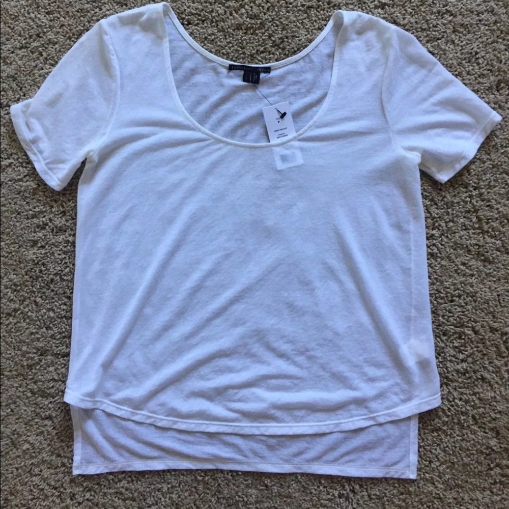 Theory white shirt