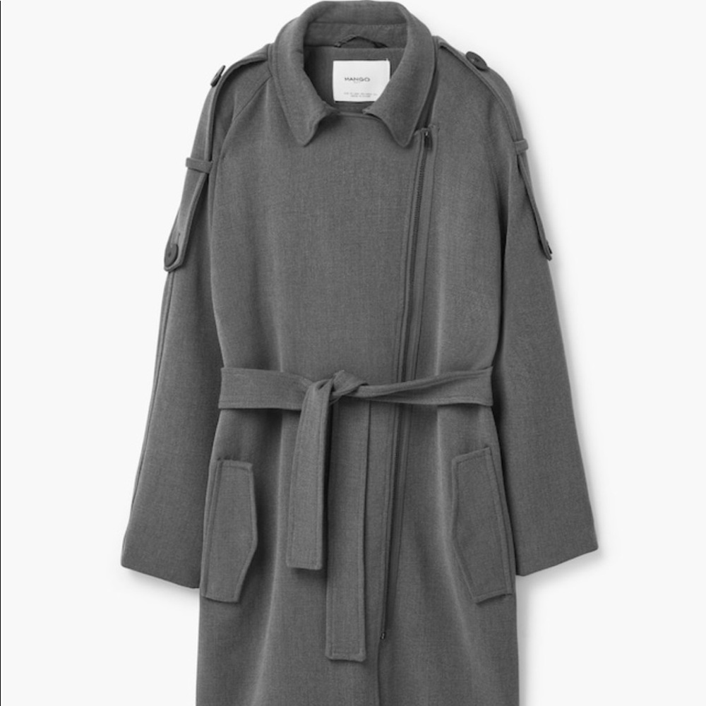 Mango Oversized Long Coat