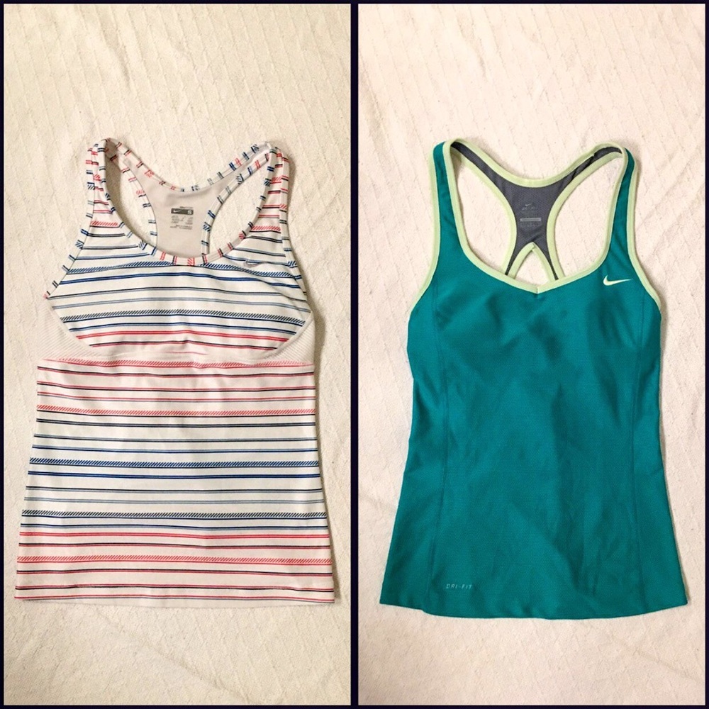Nike Sports Bra Tank Tops- Bundle of 2