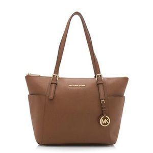 Michael Kors Leather Tote Handbag