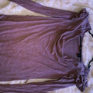 Mauve sweater shirt