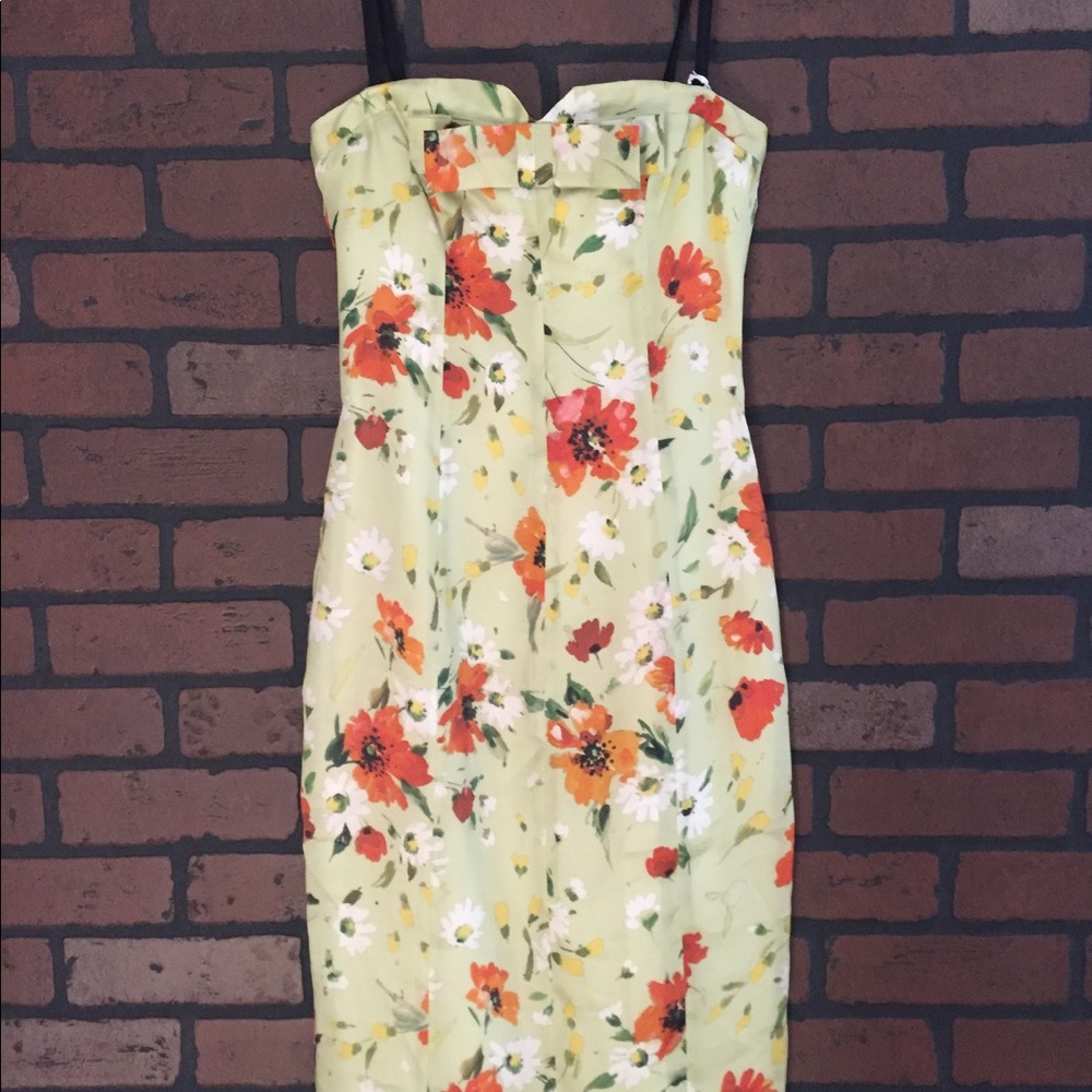 D&G Bustier Floral Dress