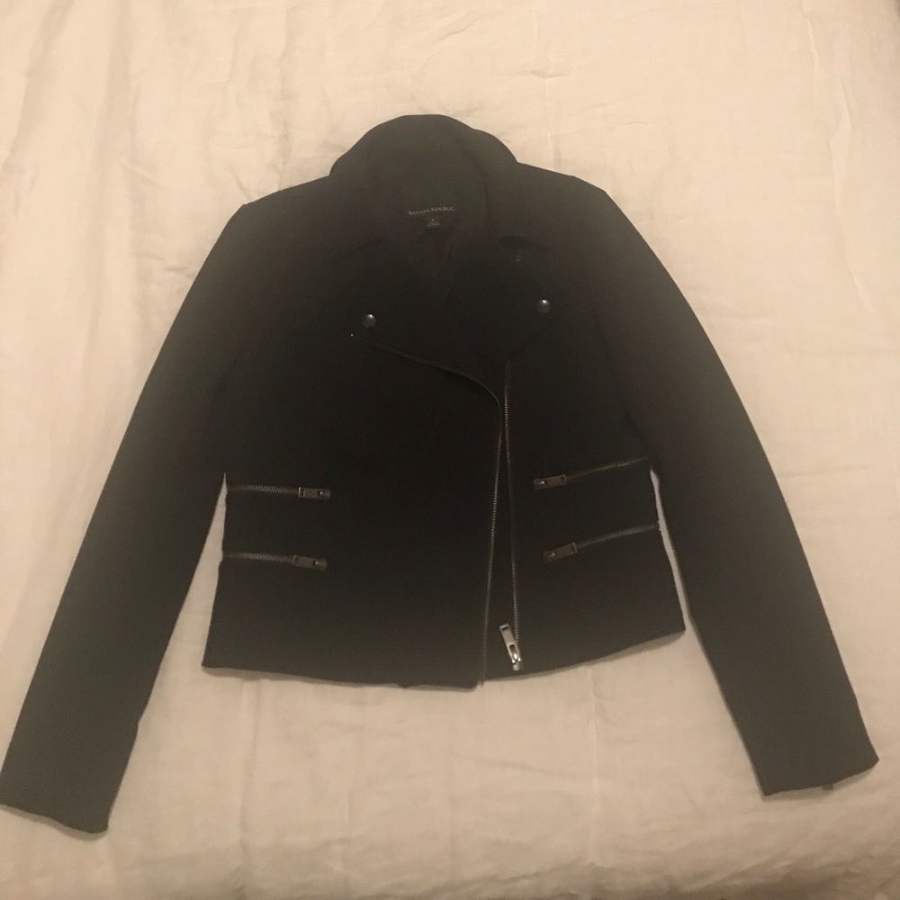 Banana Republic moto jacket