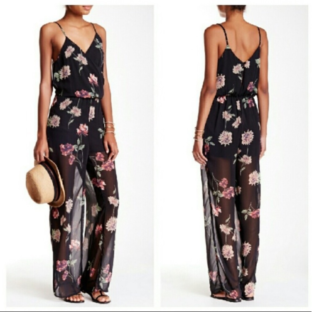 Romeo and Juliet Couture floral jumpsuit