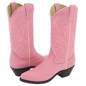 Pink Cowgirl Boots!!!