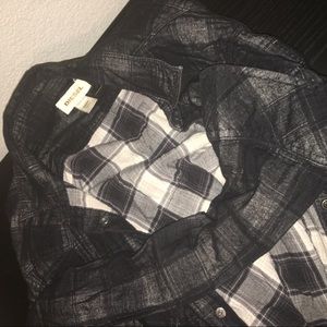 Like new - Diesel men's black/grey flannel