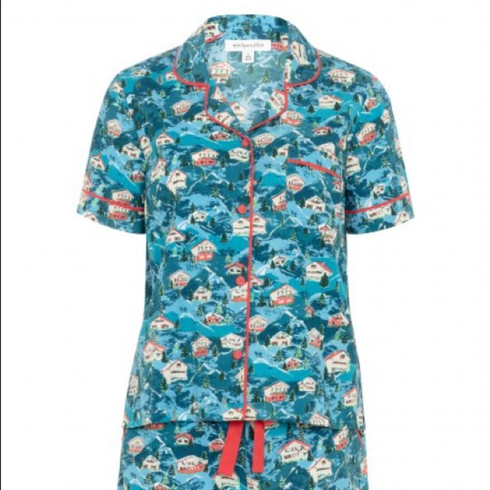 Emily & Fin nightwear set w/ full length pants NWT