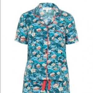 Emily & Fin nightwear set w/ full length pants NWT