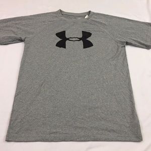 Under Armour Youth Athletic Large Grey Shirt