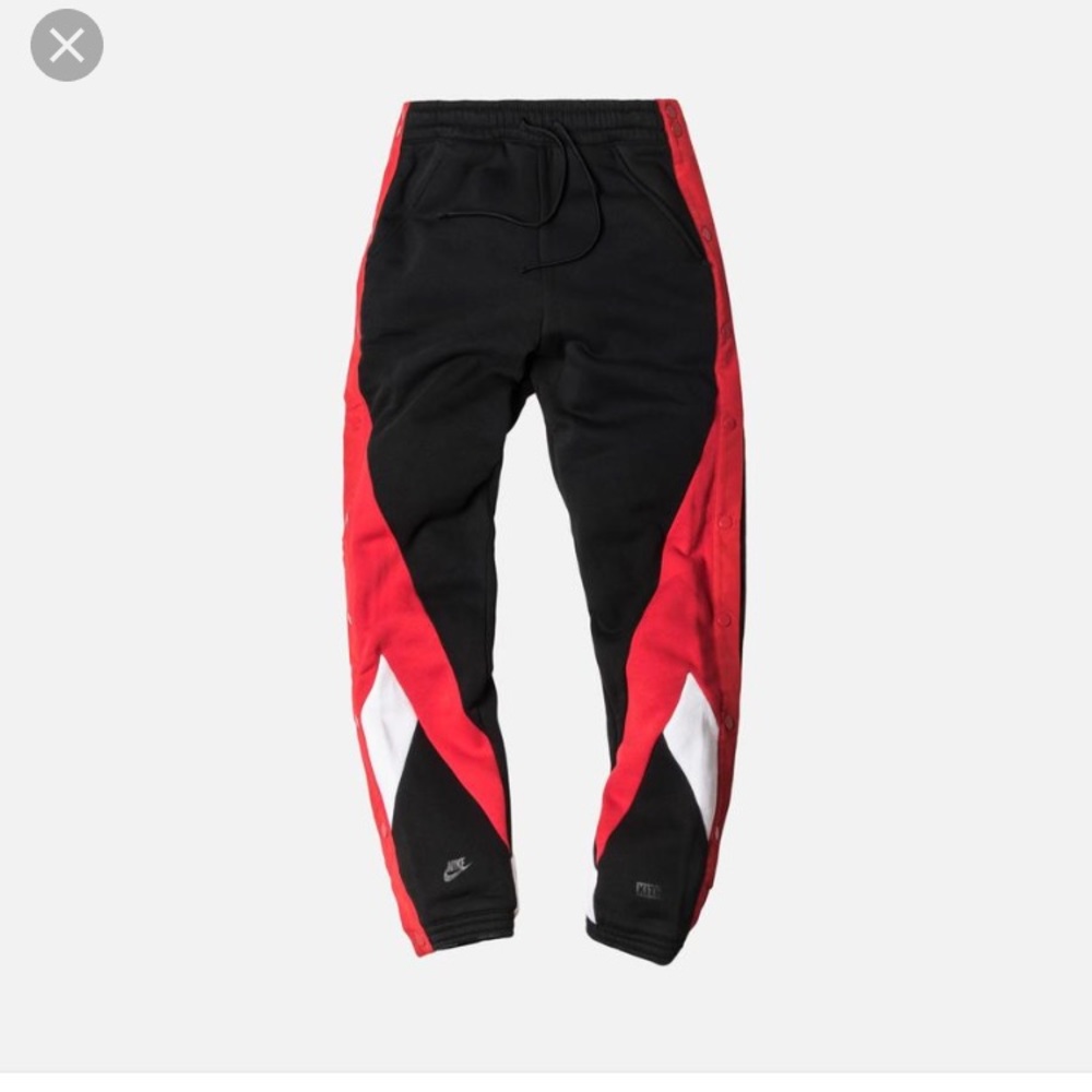 Track pants from the kith x Nike collab