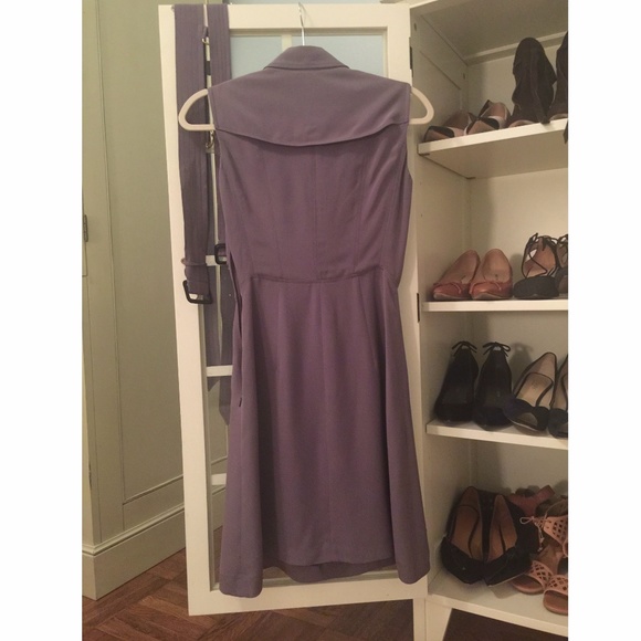 NWT Burberry Mini Trench Dress - Picture 5 of 8