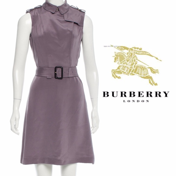 NWT Burberry Mini Trench Dress - Picture 7 of 8