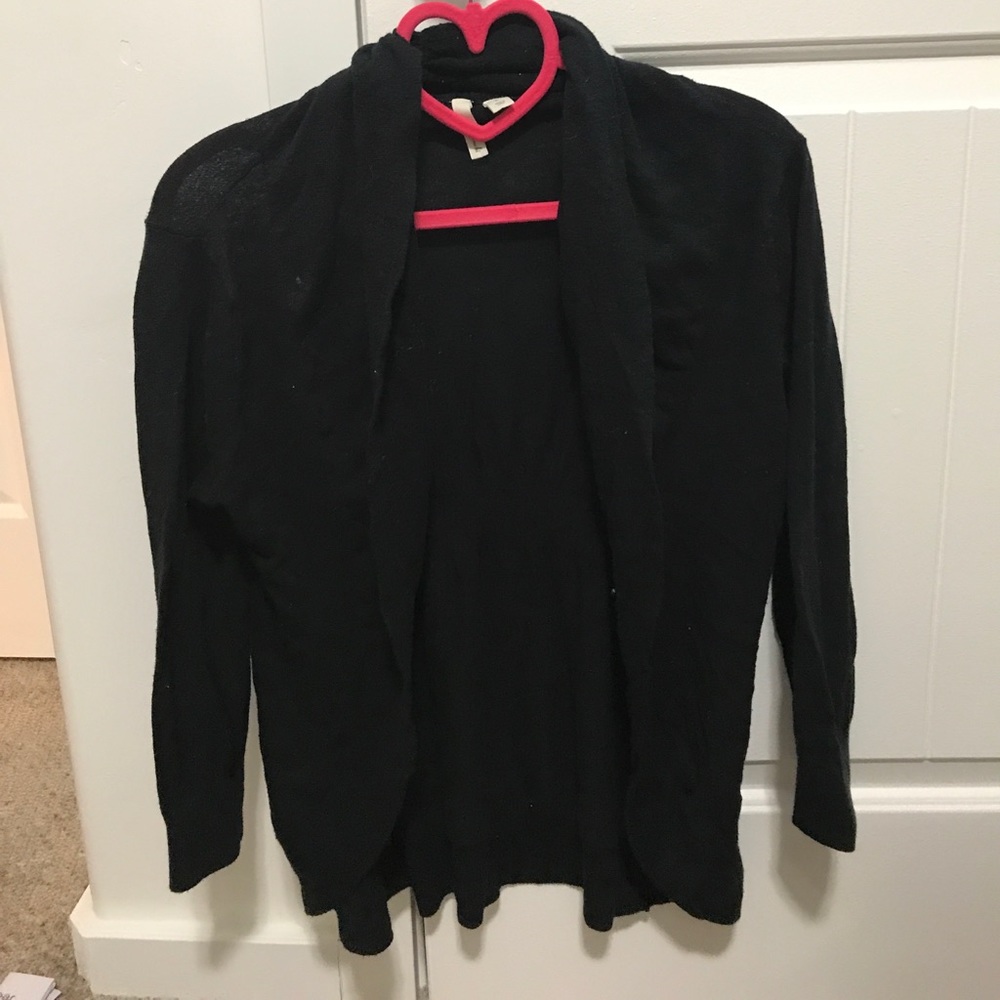 Frenchi open front cardigan