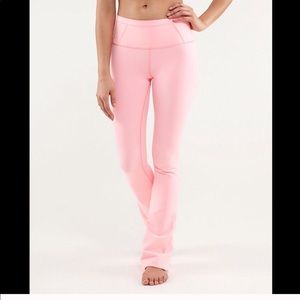 baby pink lululemon leggings