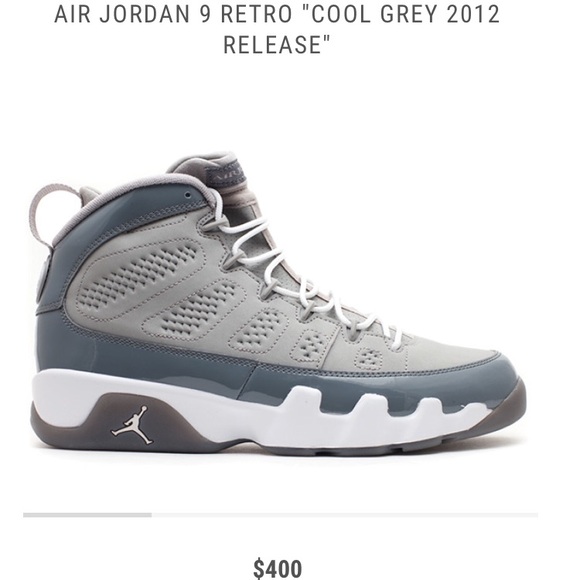 Jordan 9 “cool grey”(2012) - Picture 4 of 8