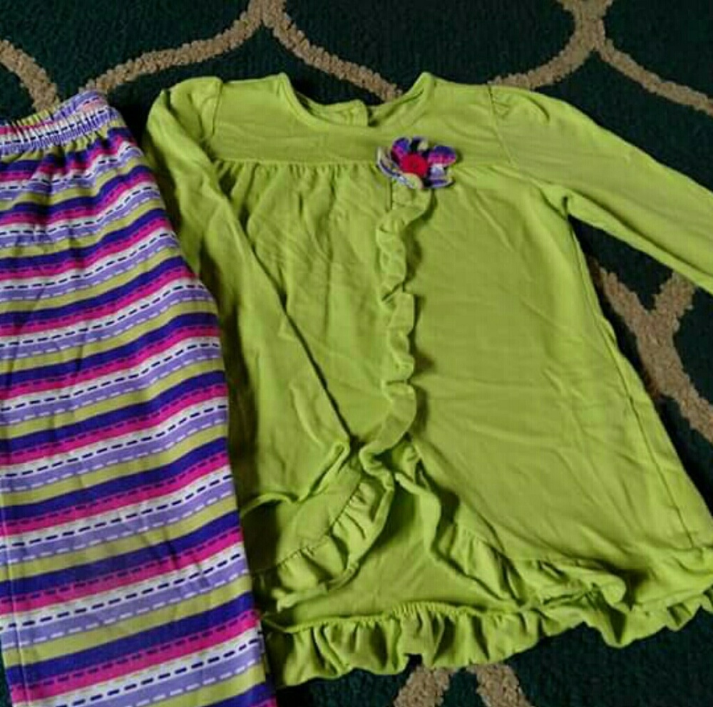 Long Sleeve Shirt and Pants Outfit