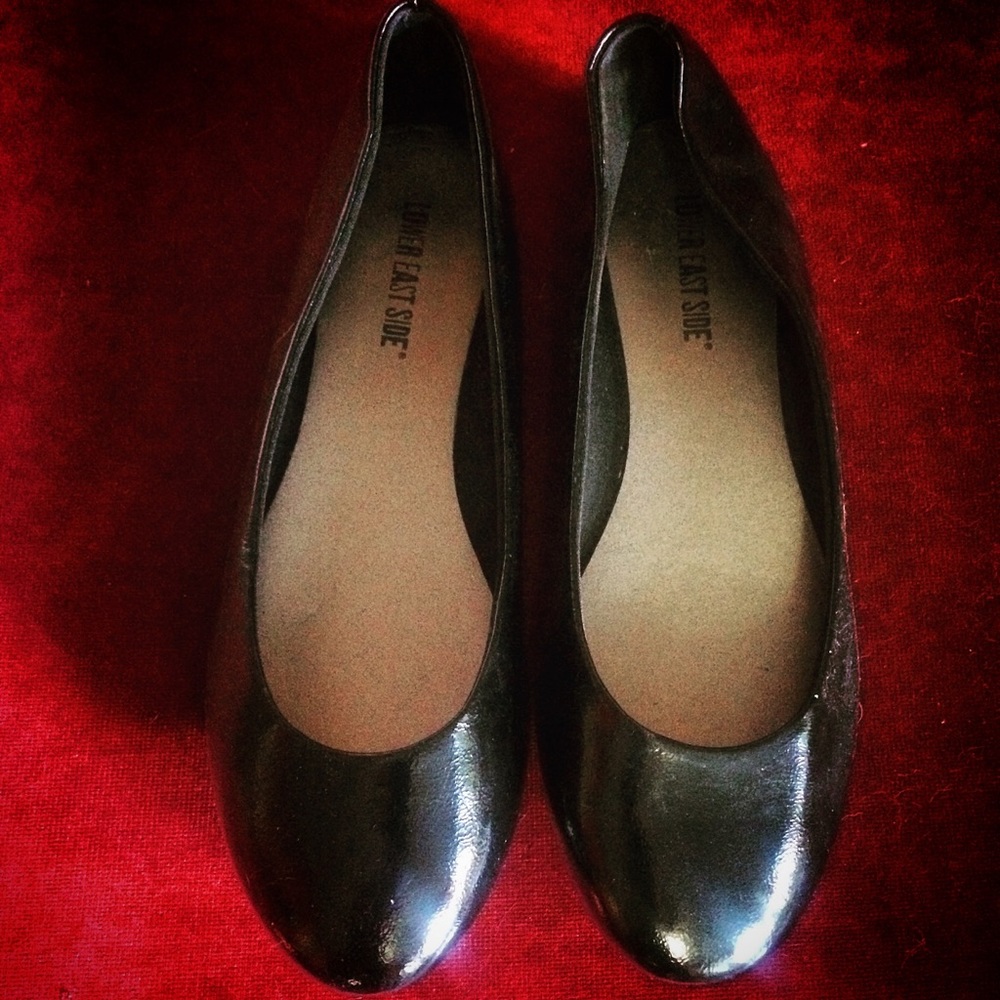 Black Patent Ballet Fats