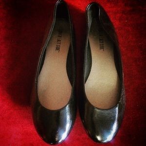 Black Patent Ballet Fats