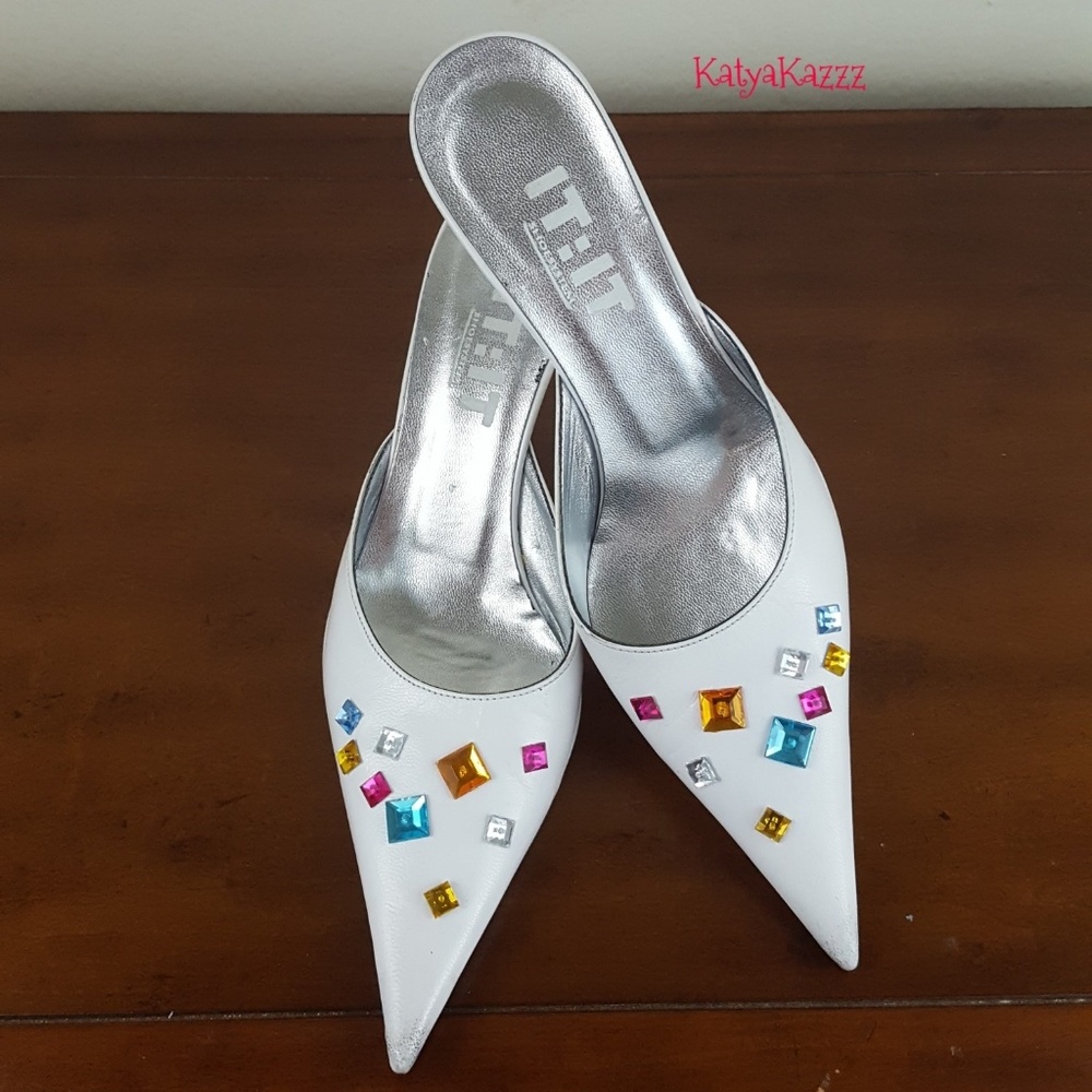 ♥️WHITE MULES♥️