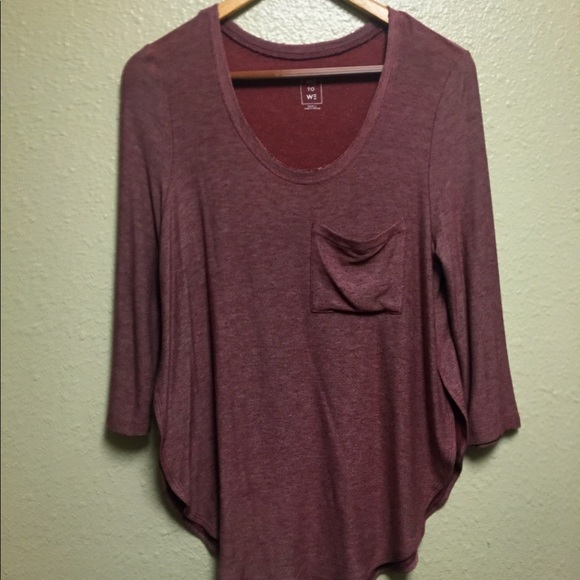 NWOT super comfy pink mauve shirt SZ small - Picture 1 of 5