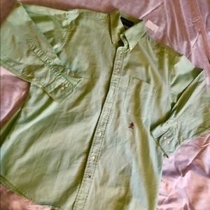 Vintage Tommy Hilfiger Light Mint Button Down