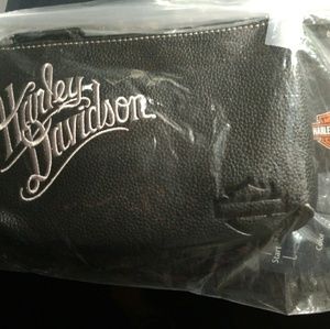 NWT Black Leather Harley-Davidson Hip Bag **SOLD**