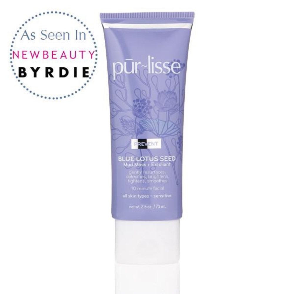 Pūrlisse BLUE LOTUS SEED MUD MASK + EXFOLIANT