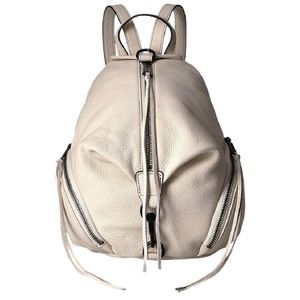 REBECCA MINKOFF MEDIUM JULIAN LEATHER BACKPACK