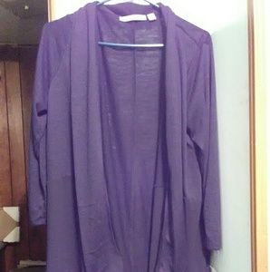 Ladies water fall cardigan-