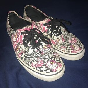 Limited Edition Disney X Vans Cheshire Cat Shoes.
