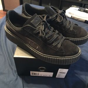 Rihanna FENTY x Puma Men's Black Suede Creeper