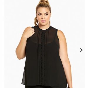 Torrid Chiffon Top