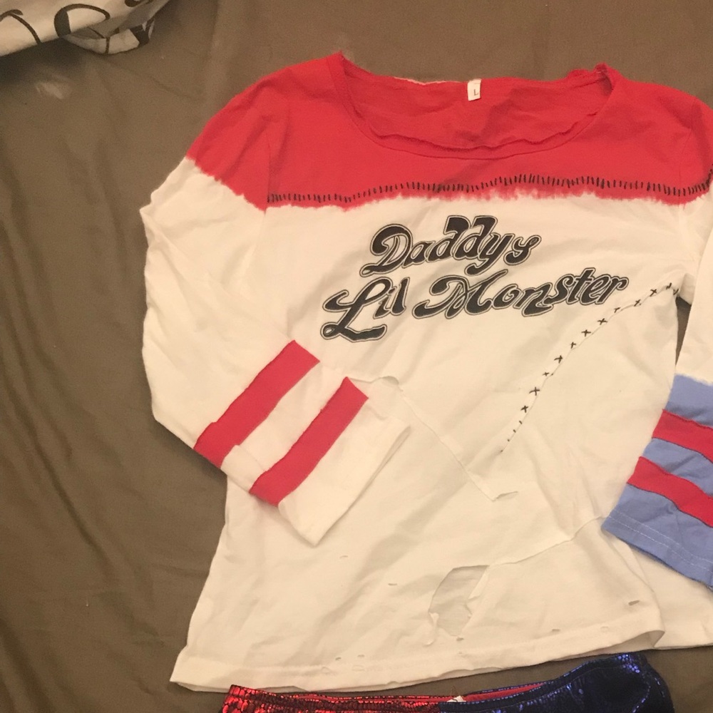 Harley Quinn outfit rave Halloween Costume