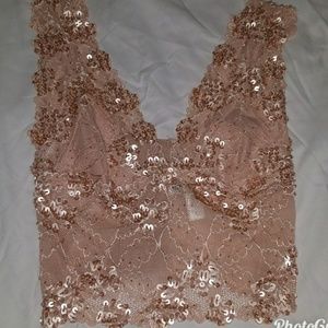 💗 Romantic blush pink top 💗 Bebe