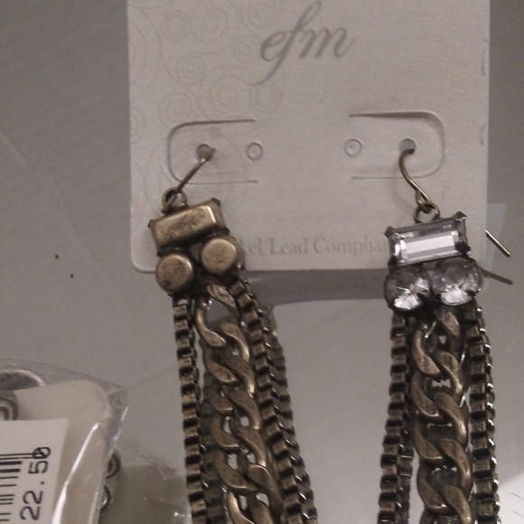 BRACELET & EFM EARRINGS $40 B372 - Picture 3 of 5