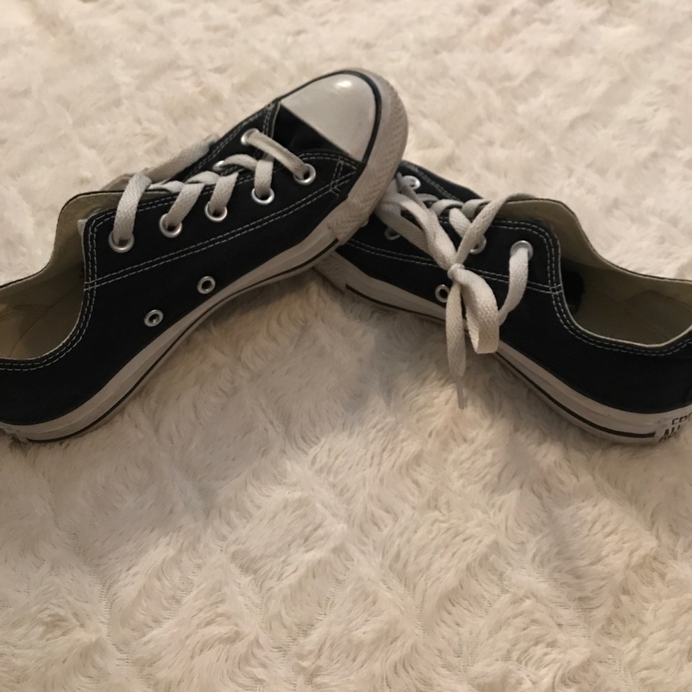 Black Converses - worn twice