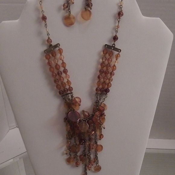 NWTS $32 RETAIL TAMINA NECKLACE BRACELET & EARRING - Picture 1 of 7