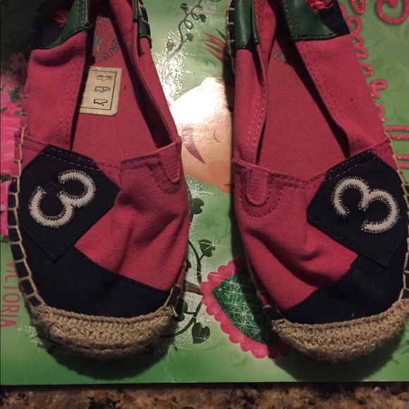 Girls Polo espadrilles size 10 - Picture 1 of 3