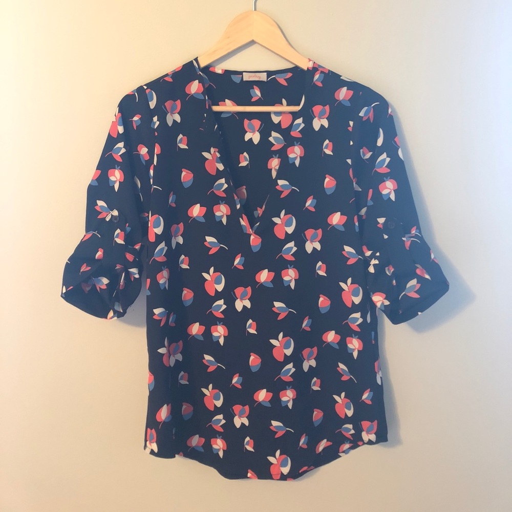 Pixley printed blouse