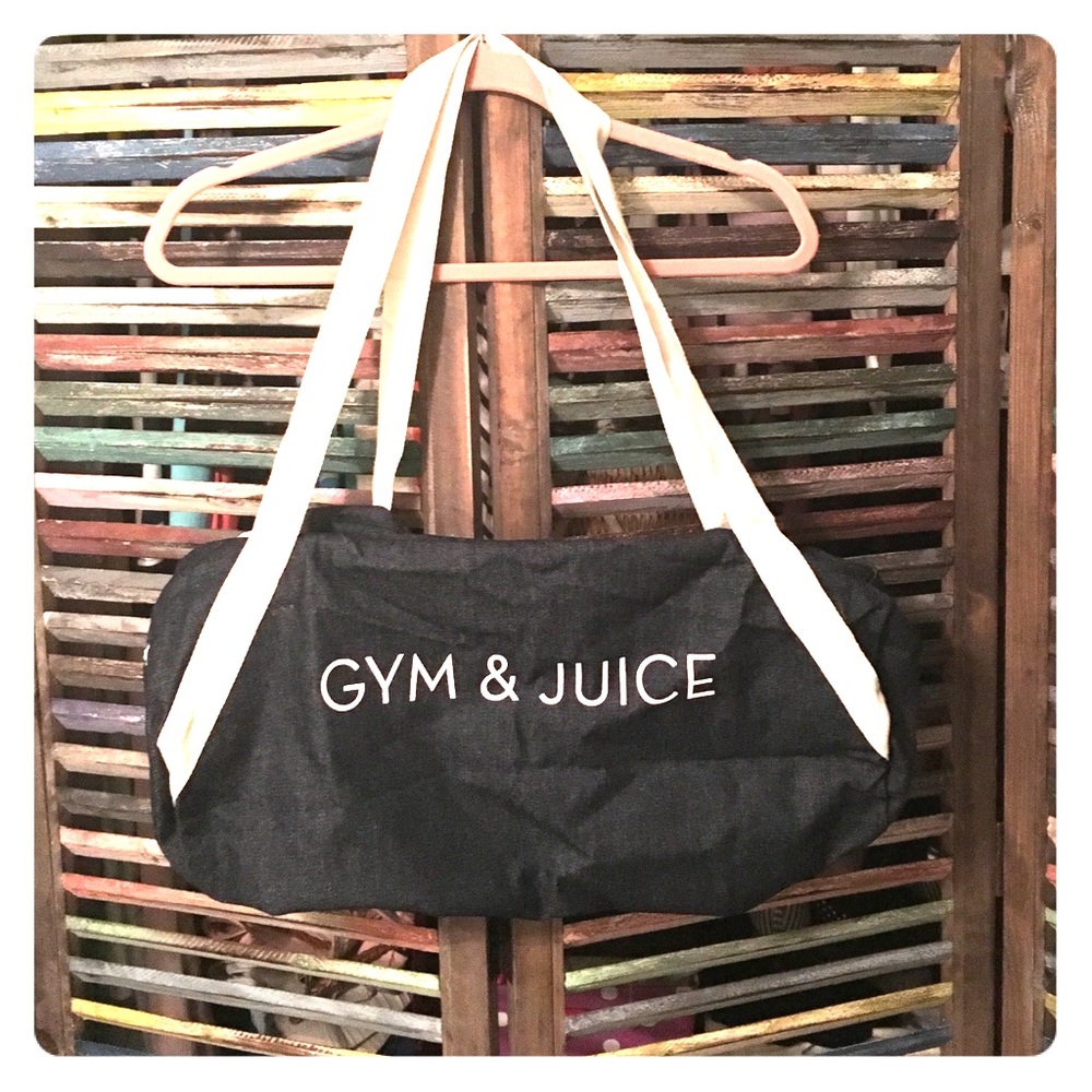 "Gym & Juice" gum bag